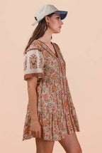Woven Mini Dress