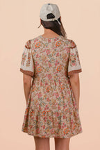 Woven Mini Dress