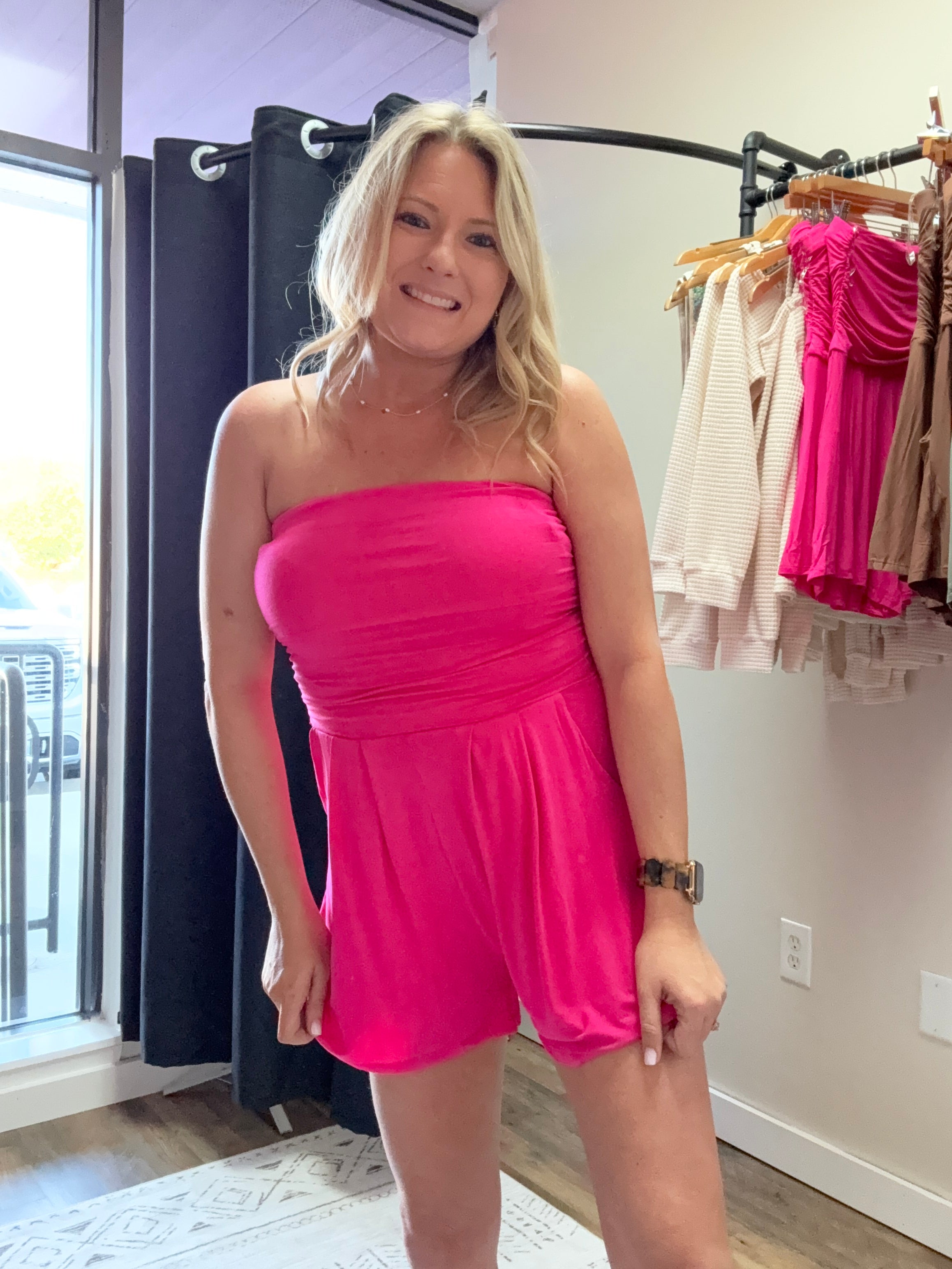 SOLID TUBE ROMPER