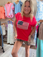 American Flag Tee
